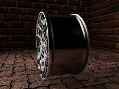 car disc RADI8 Free 3D model