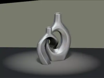 Harmony Twist Vases 3D print model