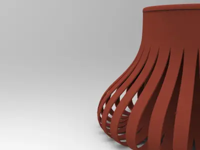Alta Vase Low-poly 3D model