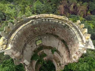 3D model - Chervonogorodsky castle - Ukraine - usdz gltf fbx 3D model