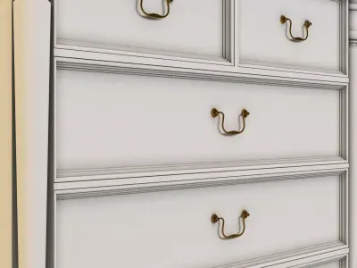 Laura Ashley commode 3D model