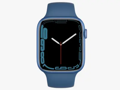 Apple Watch Series 7 all colors 3D model
