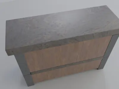 Slideboard free Free 3D model