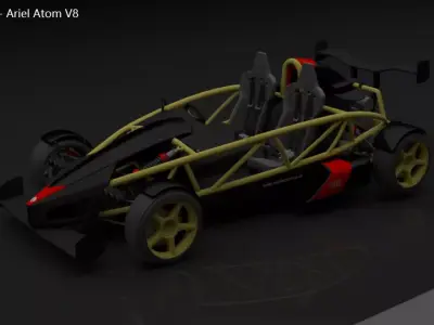 Ariel Atom V8  3D model
