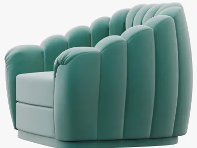 Brabbu Oreas Single Sofa 3D model