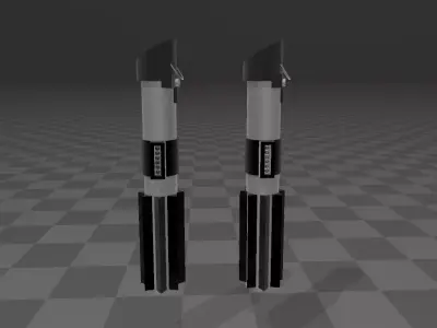 vaders saber  Free low-poly 3D model
