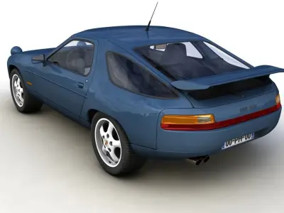 PORSCHE 928 GTS 1992 3D model