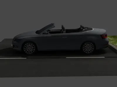 Realistic 3D Car Model for Visualization and Animation 3D model