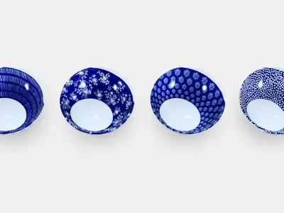ENTUSIASM Bowl Low-poly 3D model