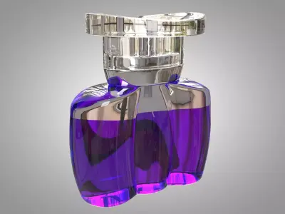 Perfume Bottle Low-poly 3D model