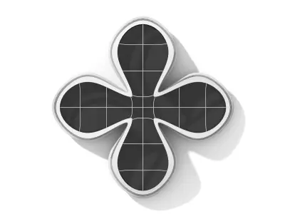 Futuristic building  3D model