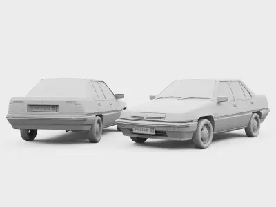 Proton Saga Magma 8v 3D model