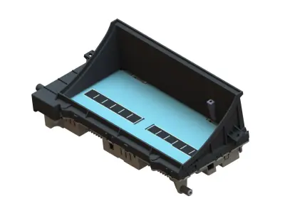 Digifiz Dashboard project 3D print model