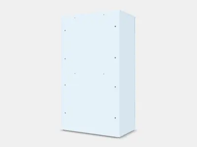 NORDLI Chest of 6 drawers 10 Low-poly 3D model