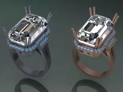 jewelry ring17 3D print model