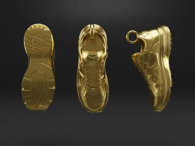 Shoe Pendant Dior B30 Countdown Sneaker 3D print model