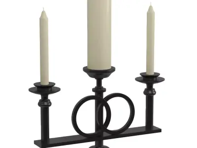 Candle 3D model