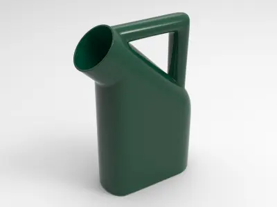 Tub Jug Low-poly 3D model