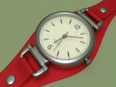 FREE Red Watches Free 3D model
