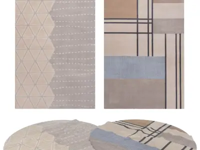 Rugs No 758 Low-poly 3D model