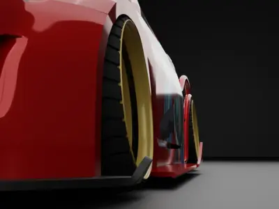 Nissan 350Z Custom RAR ZIP 3D model