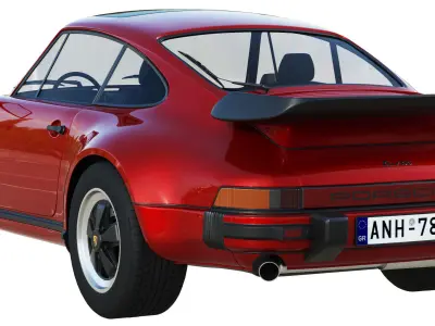Porsche 911 930 Turbo 1975 - 1989 3D model