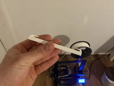 UNIVERSAL FRAMELESS EU LICENCE PLATE NUMBER PLATE HOLDER  3D print model