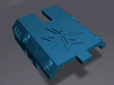 Templar Gun Armor Free  Free 3D model