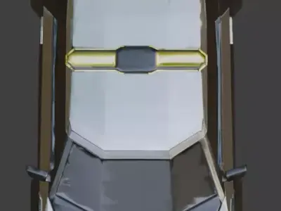 Cyber Concept SUV 3D Model Low-poly 3D model