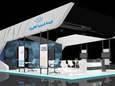 booth exhibition  3D model