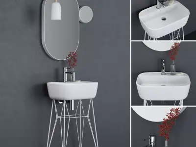  Ex t Gus Washbasin 3D model