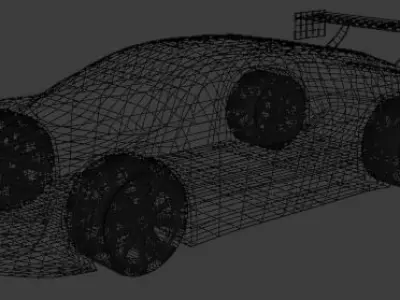 Audi R8 LMS 3D model