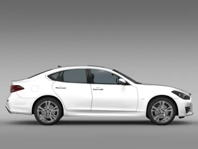 Infiniti Q70 37  Y51  2017 3D model