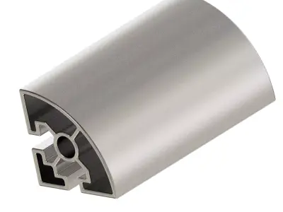 Premium Half Round Profile 3D print model