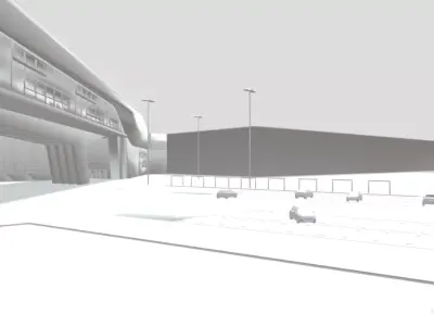 bwm central Free 3D model