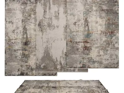 Rugs No 39 Low-poly 3D model
