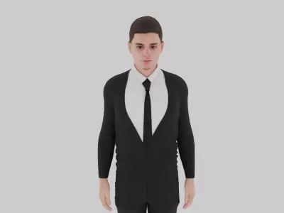 Julian Alvarez Low-poly 3D model