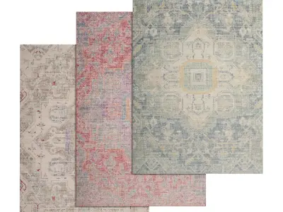 Rug Set 516 3D model