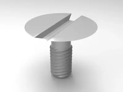 Screw Table 3D model