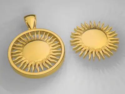 Pendants Argentina   CDARG 3D print model