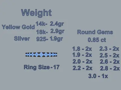 Women Ring 08 3D print model