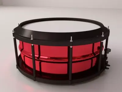 Snare Drum 3D model