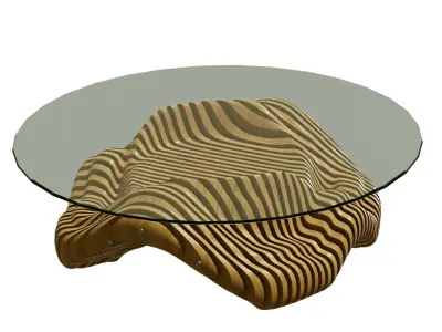 Parametric coffee table 05 3D model