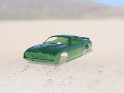 1970 Dodge 3D print model