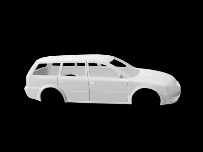 Volskwagen Passat B5 3D print model