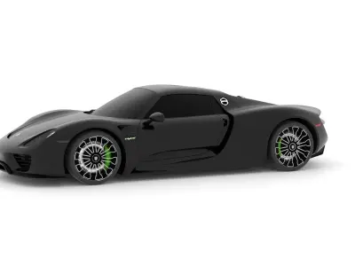 Porsche 918 2015 3D model