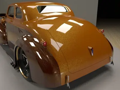 Chevrolet Master de Luxe 1939 modified 3D model