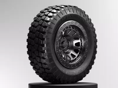 Ironman All Country MT Offroad Truck Tire 3D model