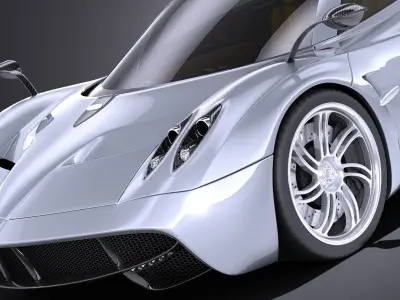 Pagani Huayra 2016 VRAY 3D model