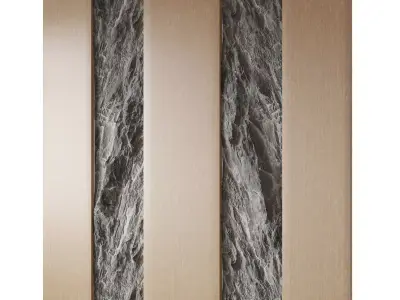 Wall Panel 01 3D model